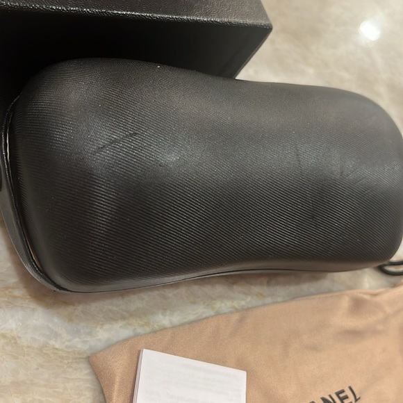 Chanel sunglasses box case and pouch. Comes with pamphlets - Picture 7 of 7